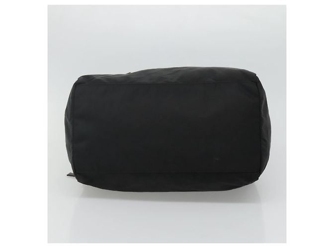 PRADA Borsa a mano in nylon smaltato nero khaki argento autentica hk2037 Cachi - vista 5