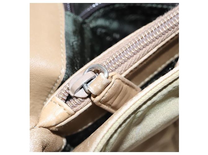 PRADA Borsa Tote Nylon Beige Auth ti2720 - vista 23