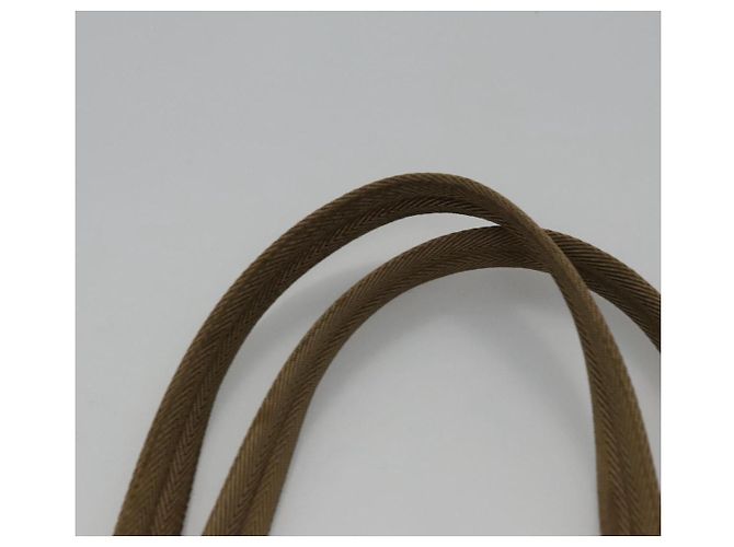 PRADA Borsa Tote Nylon Beige Auth ti2720 - vista 8