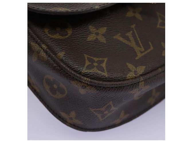 Saint-Cloud LOUIS VUITTON Monogram Saint Cloud MM Borsa a Spalla M51243 LV Auth ep7237 Monogramma - vista 15