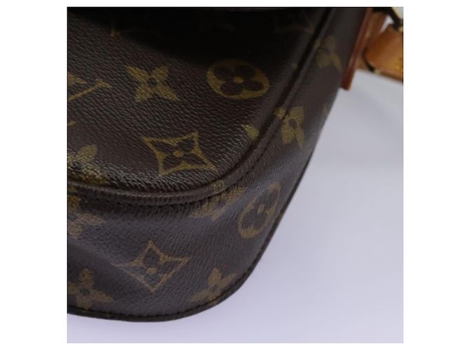 Saint-Cloud LOUIS VUITTON Monogram Saint Cloud MM Borsa a Spalla M51243 LV Auth ep7237 Monogramma - vista 16