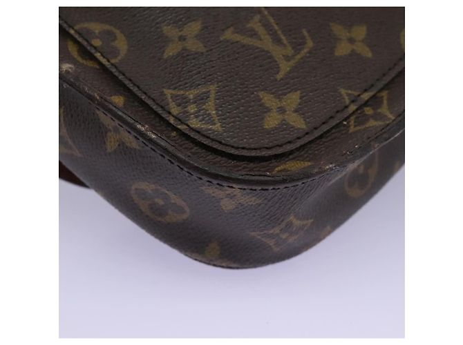 Saint-Cloud LOUIS VUITTON Monogram Saint Cloud MM Borsa a Spalla M51243 LV Auth ep7237 Monogramma - vista 17