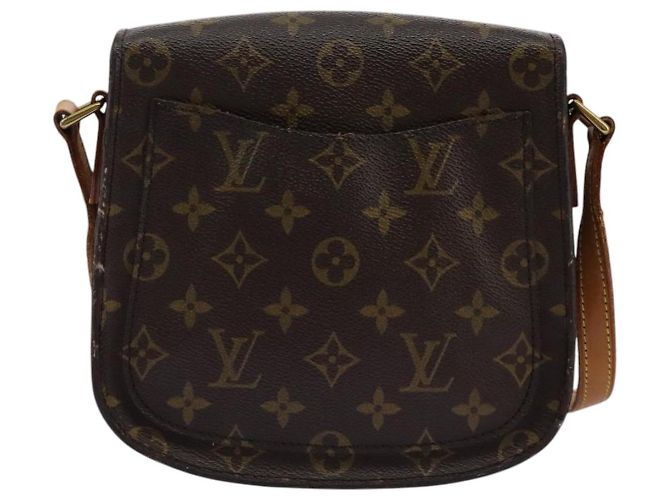 Saint-Cloud LOUIS VUITTON Monogram Saint Cloud MM Borsa a Spalla M51243 LV Auth ep7237 Monogramma - vista 2