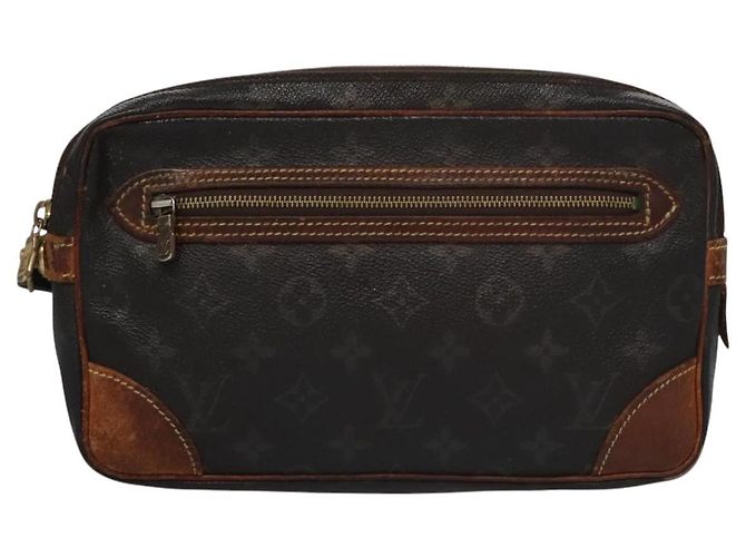 LOUIS VUITTON Monogram Marly Dragonne GM Borsa Clutch M51825 LV Auth ti2704 Monogramma - vista 13