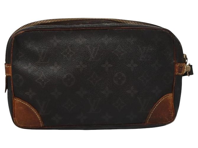 LOUIS VUITTON Monogram Marly Dragonne GM Borsa Clutch M51825 LV Auth ti2704 Monogramma - vista 2