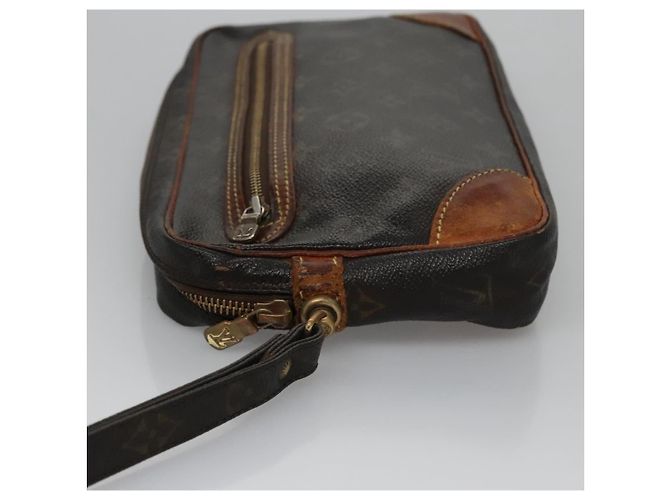 LOUIS VUITTON Monogram Marly Dragonne GM Borsa Clutch M51825 LV Auth ti2704 Monogramma - vista 4