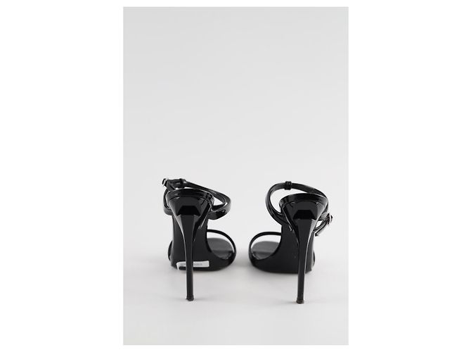 Giuseppe Zanotti Schwarze Lacklederabsätze - Ansicht 2