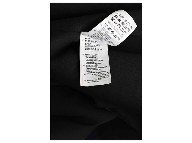 Sandro Blue wool trench coat - view 6