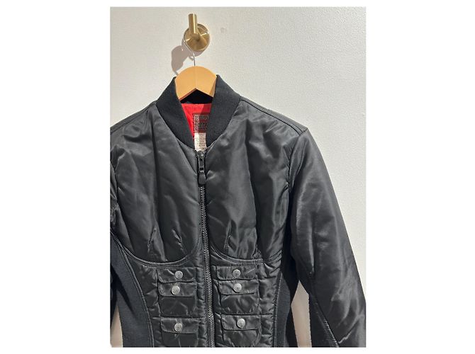 Jean Paul Gaultier Giacca Jean Paul Gauthier nera T.S/M Nero - vista 2