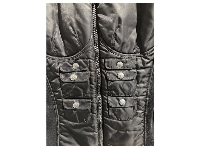 Jean Paul Gaultier Giacca Jean Paul Gauthier nera T.S/M Nero - vista 3