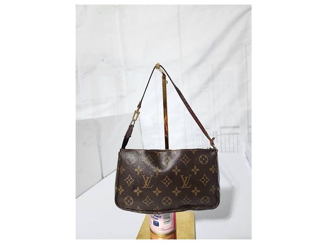 LOUIS VUITTON Pochette Accessori Monogram Cerises Marrone - vista 4
