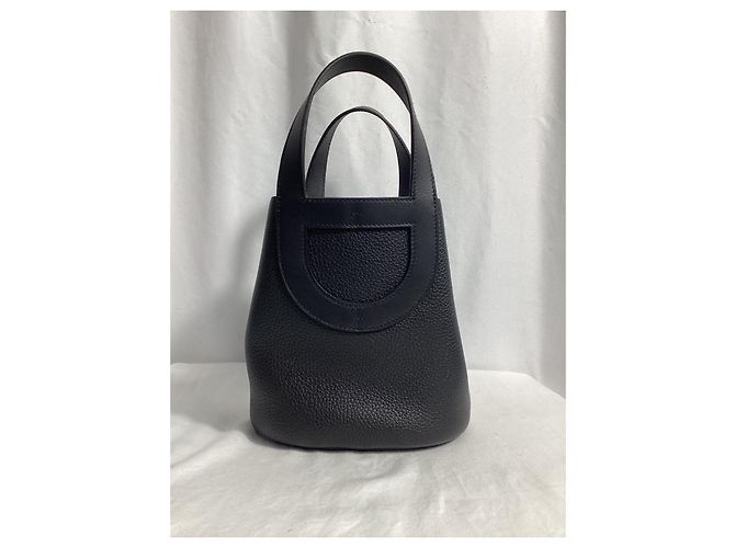 Borsa Hermès In-the-Loop 18 in pelle di vitello nera Nero - vista 10