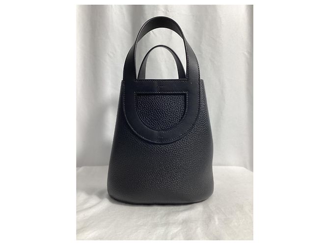 Borsa Hermès In-the-Loop 18 in pelle di vitello nera Nero - vista 11