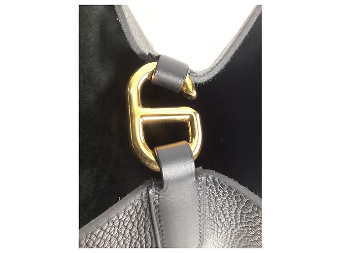 Borsa Hermès In-the-Loop 18 in pelle di vitello nera Nero - vista 16