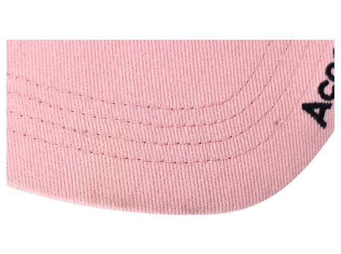 Baseballcap aus rosa Baumwolle mit Twill-Logo von Acne Studios Pink - Ansicht 5