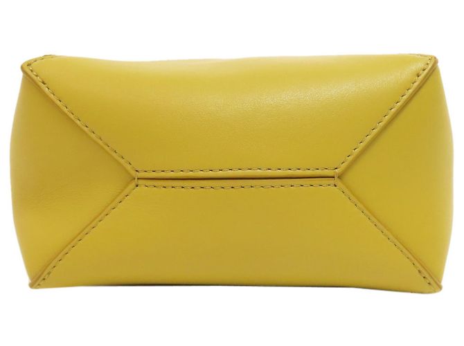 Bolso Loewe Puzzle Fold Amarillo - vista 4