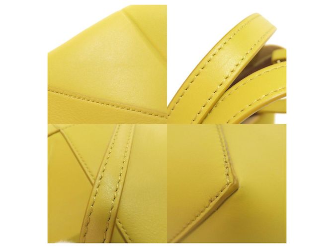 Bolso Loewe Puzzle Fold Amarillo - vista 9