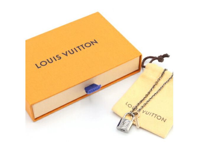 Collana a forma di lucchetto Valentine Louis Vuitton Nero - vista 7