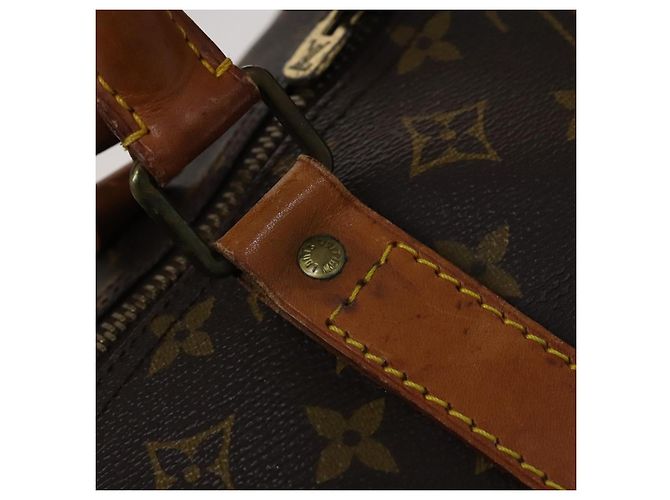 LOUIS VUITTON Monogram Keepall 60 Borsa Boston M41422 LV Auth yk16870 Monogramma - vista 10