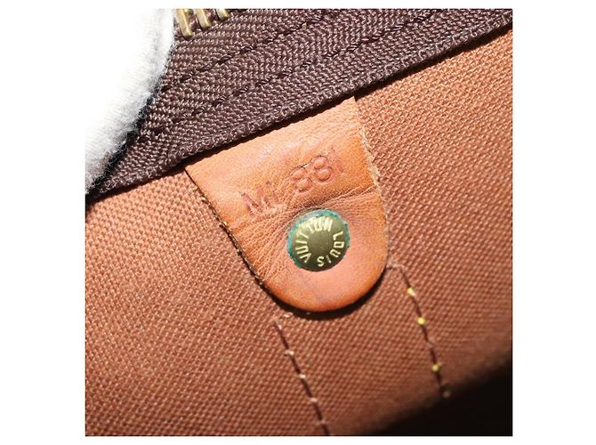 LOUIS VUITTON Monogram Keepall 60 Borsa Boston M41422 LV Auth yk16870 Monogramma - vista 12