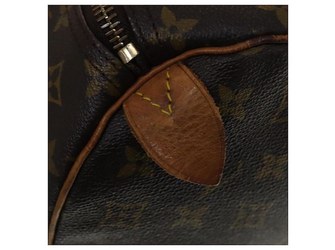 LOUIS VUITTON Monogram Keepall 60 Borsa Boston M41422 LV Auth yk16870 Monogramma - vista 17