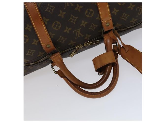 LOUIS VUITTON Monogram Keepall 60 Borsa Boston M41422 LV Auth yk16870 Monogramma - vista 7