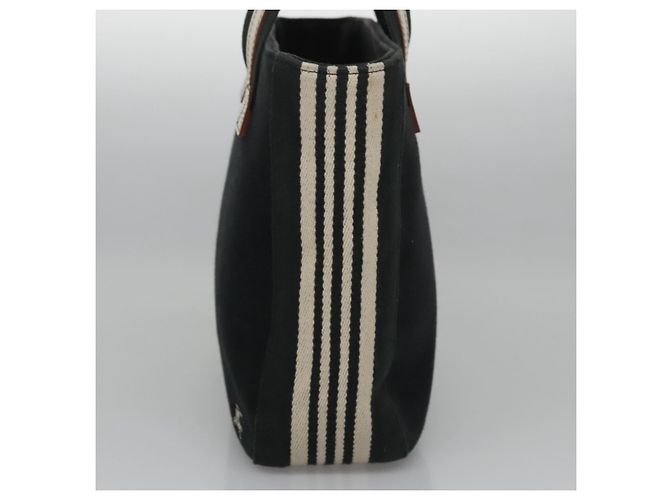BURBERRY Tote Bag aus schwarzem Canvas Auth ti2661 - Ansicht 3