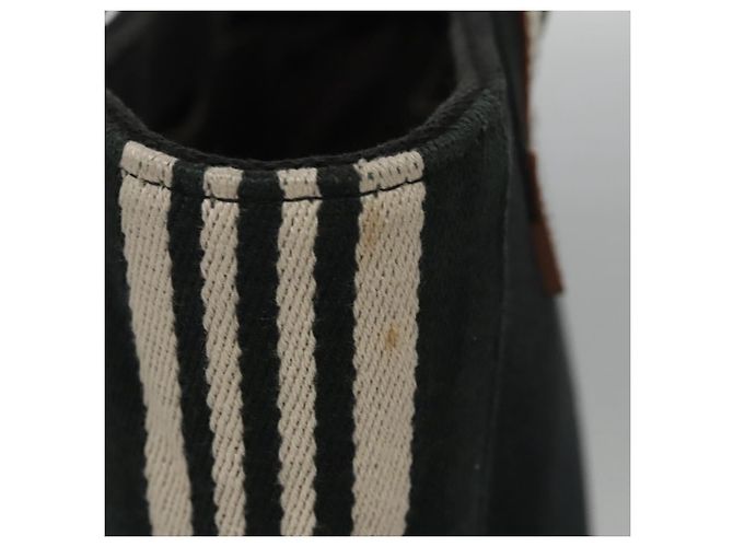BURBERRY Tote Bag aus schwarzem Canvas Auth ti2661 - Ansicht 4