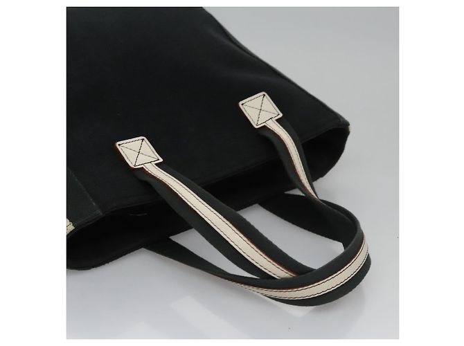 BURBERRY Tote Bag aus schwarzem Canvas Auth ti2661 - Ansicht 7