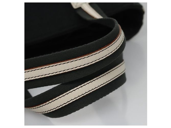 BURBERRY Tote Bag aus schwarzem Canvas Auth ti2661 - Ansicht 8