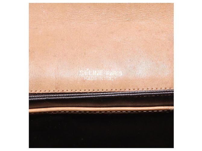 Céline Borsa a spalla CELINE C Sulky in PVC beige Auth 104458 - vista 18