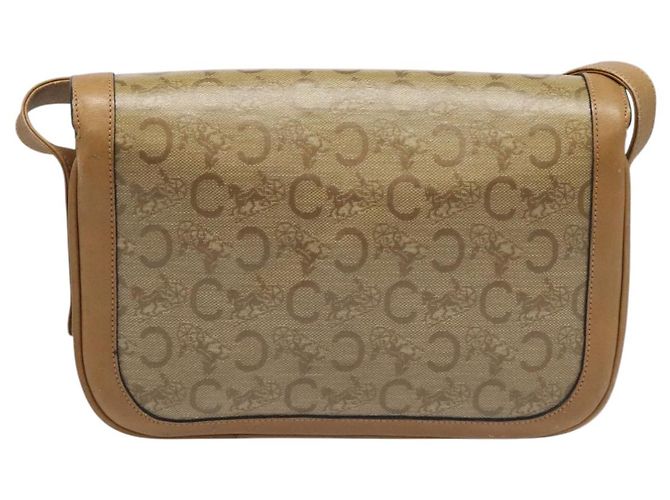 Céline Borsa a spalla CELINE C Sulky in PVC beige Auth 104458 - vista 2