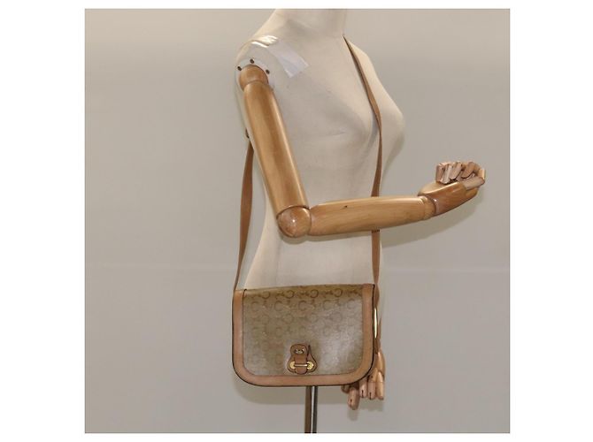Céline Borsa a spalla CELINE C Sulky in PVC beige Auth 104458 - vista 24