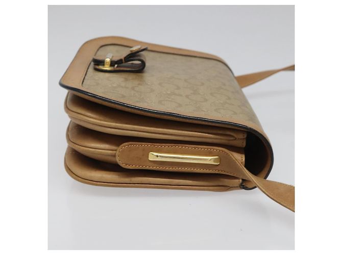 Céline Borsa a spalla CELINE C Sulky in PVC beige Auth 104458 - vista 3