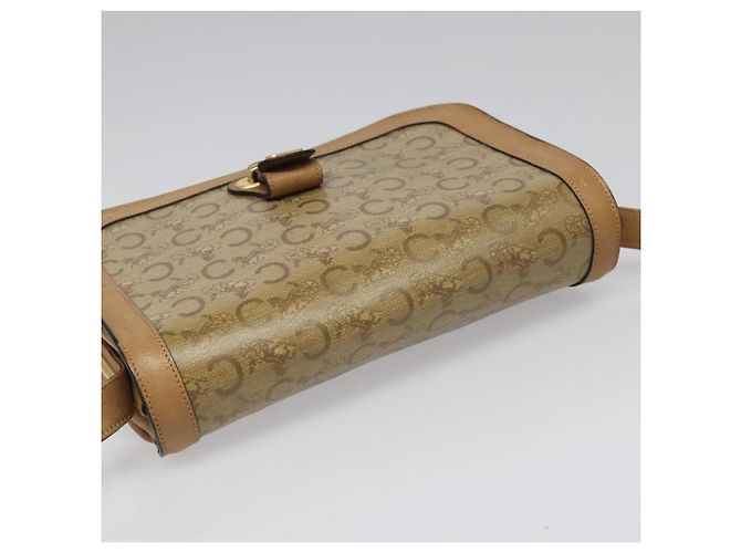 Céline Borsa a spalla CELINE C Sulky in PVC beige Auth 104458 - vista 6