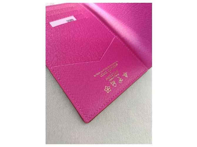 CUBIERTA DE PASAPORTE LOUIS VUITTON X MURAKAMI Blanco Multicolor - vista 10