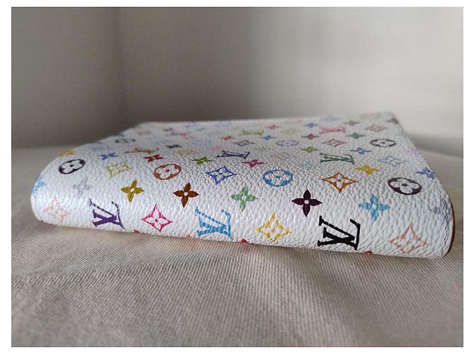 CUBIERTA DE PASAPORTE LOUIS VUITTON X MURAKAMI Blanco Multicolor - vista 5