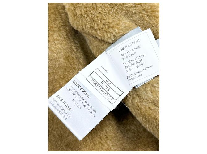 Chaqueta de esquí de piel sintética acolchada Chanel FW 2001 Turquesa - vista 14