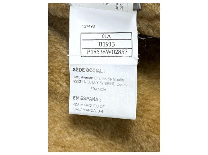 Chaqueta de esquí de piel sintética acolchada Chanel FW 2001 Turquesa - vista 16