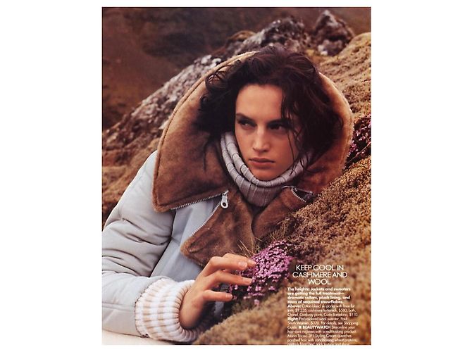 Chaqueta de esquí de piel sintética acolchada Chanel FW 2001 Turquesa - vista 6