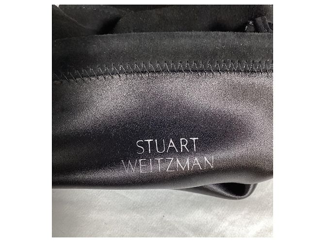 Botas Over-The-Knee Lowland de Stuart Weitzman en Ante Negro - vista 16