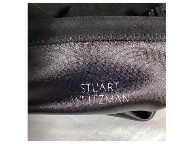 Botas Over-The-Knee Lowland de Stuart Weitzman en Ante Negro - vista 8