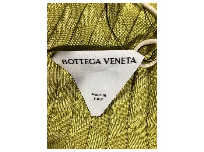 Turtleneck-Pullover aus grüner Seide Bottega Veneta Dragon Underpinned - Ansicht 10