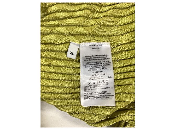 Turtleneck-Pullover aus grüner Seide Bottega Veneta Dragon Underpinned - Ansicht 12