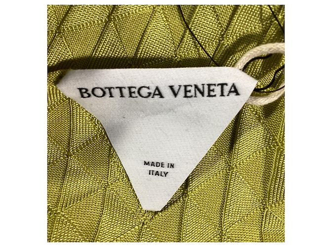 Turtleneck-Pullover aus grüner Seide Bottega Veneta Dragon Underpinned - Ansicht 4