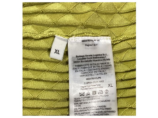 Turtleneck-Pullover aus grüner Seide Bottega Veneta Dragon Underpinned - Ansicht 6