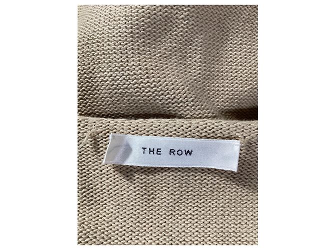 The row O suéter oversized Row em algodão marrom Vermelho - vista 11