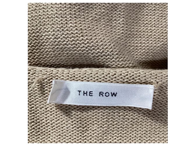 The row O suéter oversized Row em algodão marrom Vermelho - vista 5