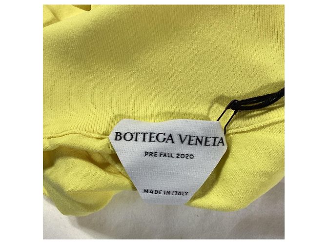 Bottega Veneta Rollkragenpullover aus gelber Viskose - Ansicht 11