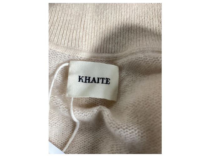 Khaite Jo Suéter de Cachemira Crema Blanco Crudo - vista 11